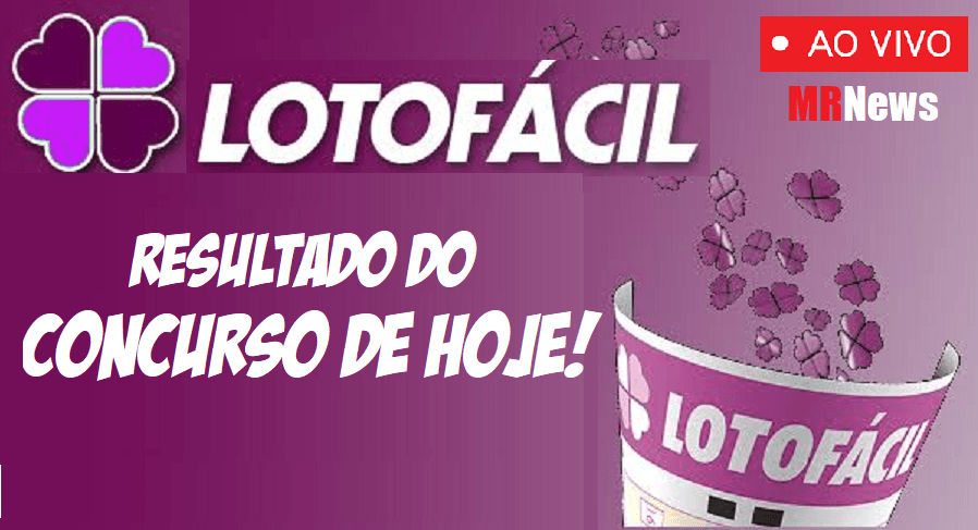 LotoFacil sorteio do concurso de hoje