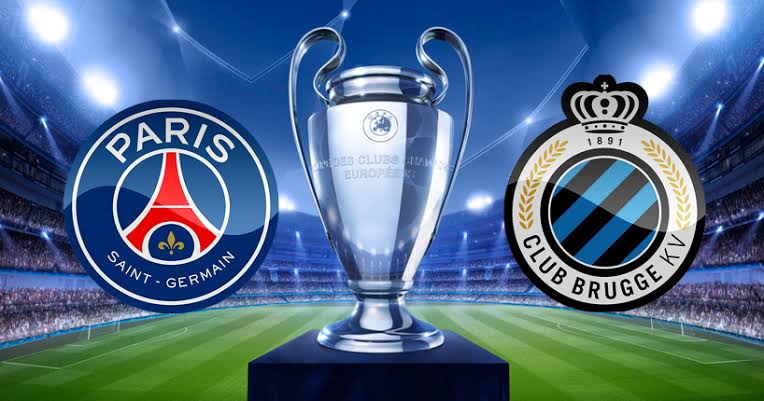 PSG Paris Saint-Germain x Club Brugge