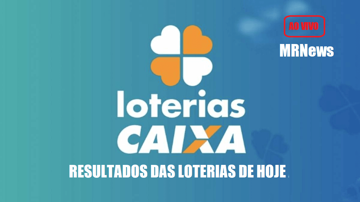 sorteio ao vivo das LOTERIAS DA CAIXA