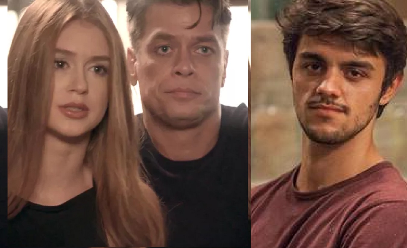 Eliza com Arthur e Jonatas em Totalmente DEmais