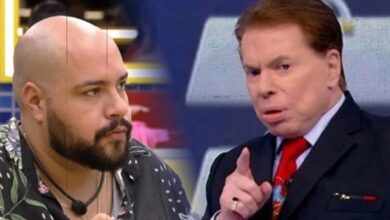 TIAGO ABRAVANEL E SILVIO SANTOS