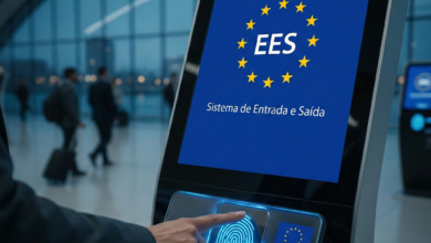 EES IMIGRAÇAO EUROPA LISBOA E MADRID ENTRY EXIT SYSTEM