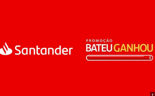 bateu ganhou santander