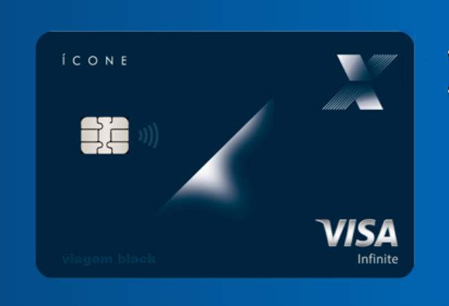 caixa icone visa infinite