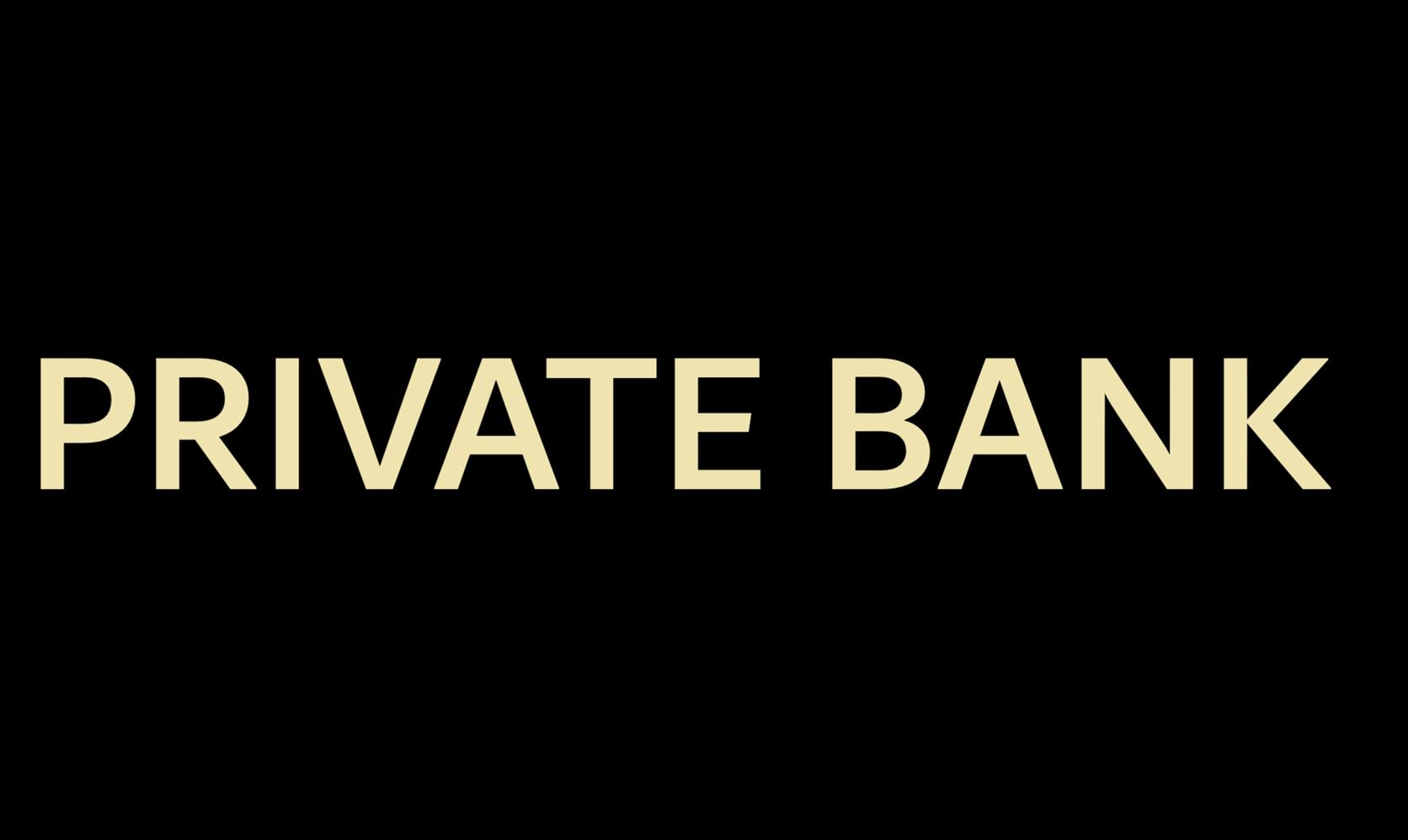 PRIVATE BANK