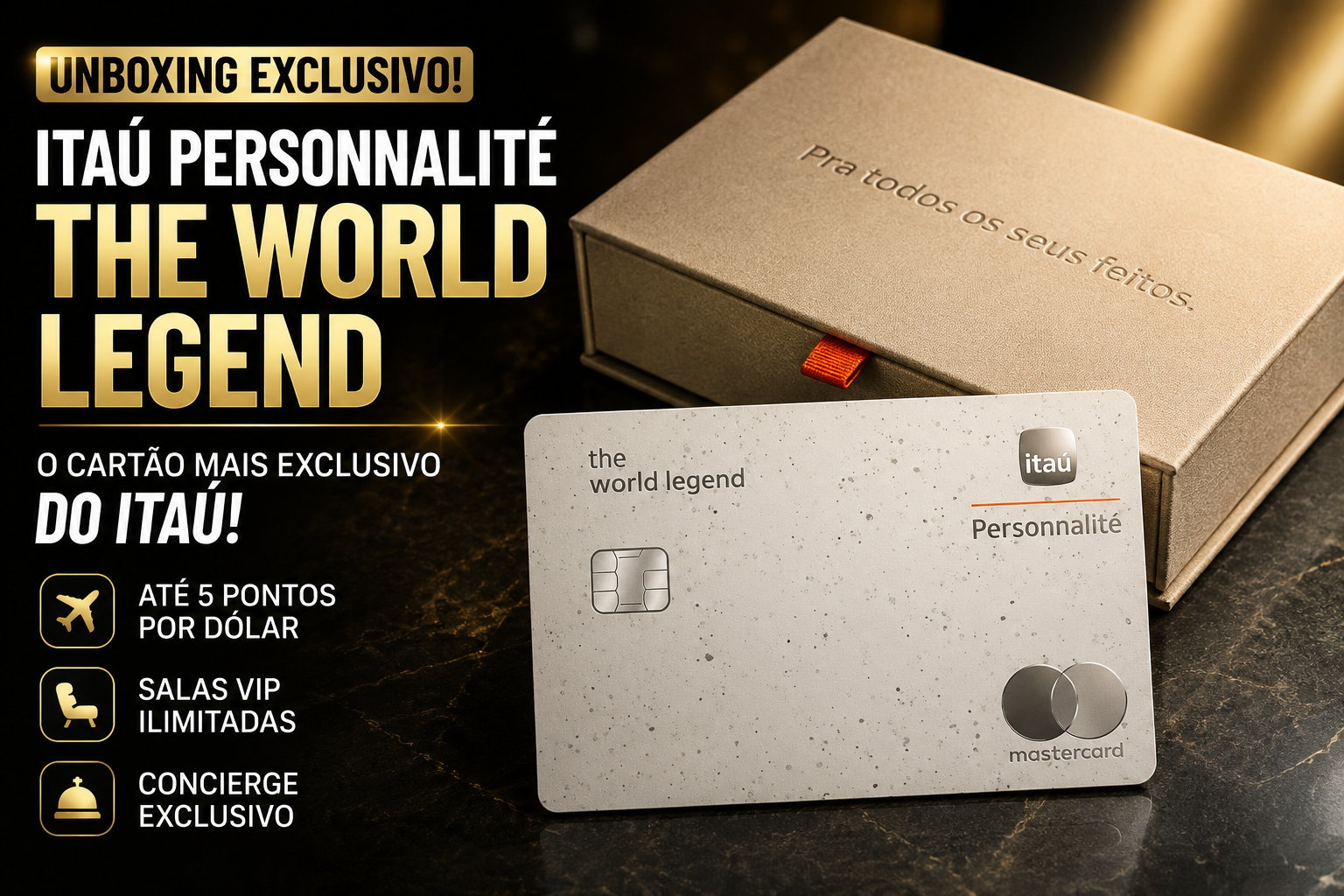 UNBOXING WORLD LEGEND ITAU